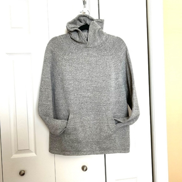 J.Crew Men’s Cotton-Wool Sweater Hoodie in Med Heather Gray Size Med - Picture 12 of 12